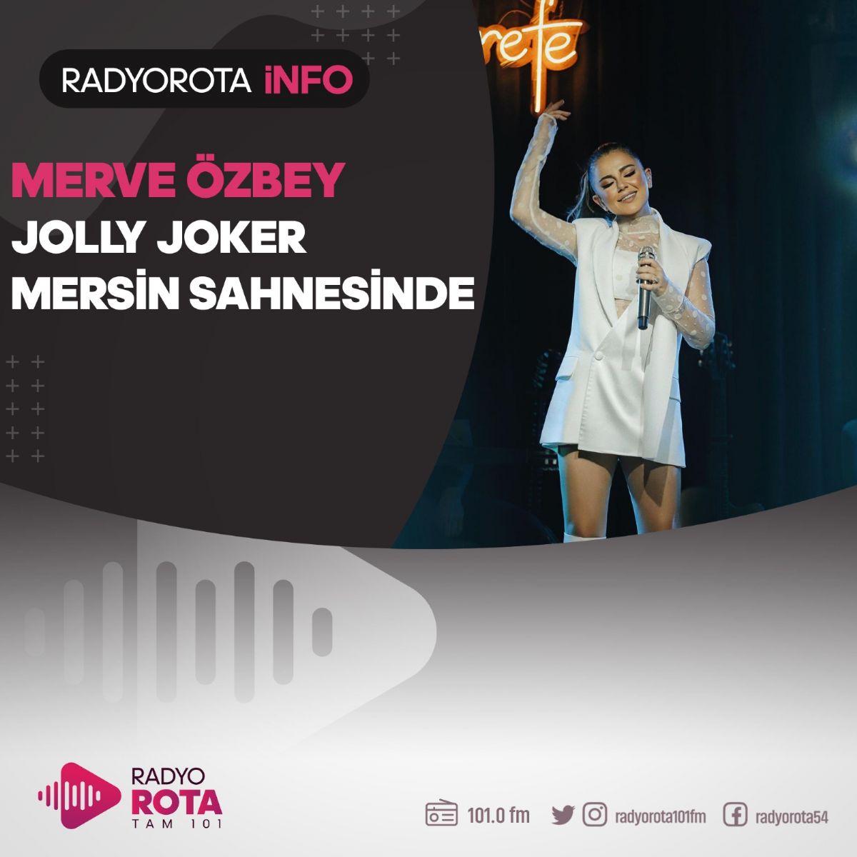 Merve zbey Jolly Joker Mersin Sahnesinde